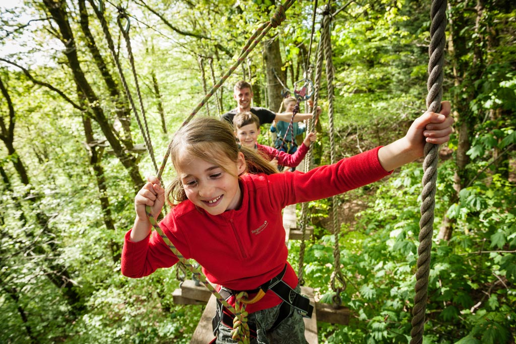 Family Ticket for Tree Surfers High Ropes